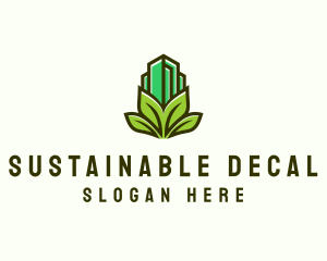 Eco Tower Building  logo design