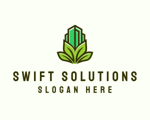 Eco Tower Building  logo design