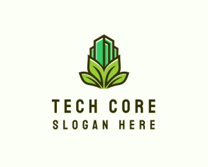 Eco Tower Building  logo design