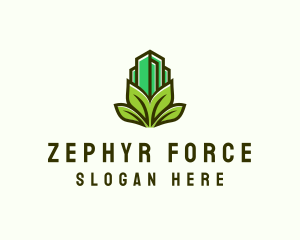 Eco Tower Building  logo design