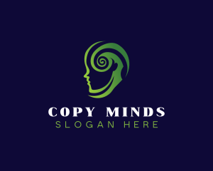 Mental Mind Head logo design