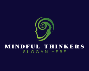 Mental Mind Head logo design