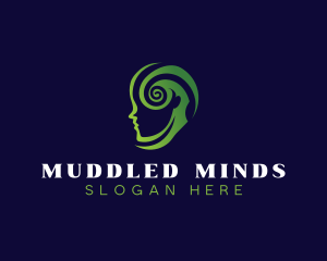 Mental Mind Head logo design