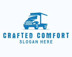 Market Delivery Truck logo design