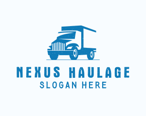 Market Delivery Truck logo design