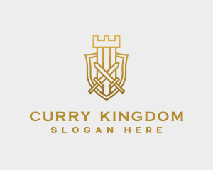 Kingdom Sword Shield logo design