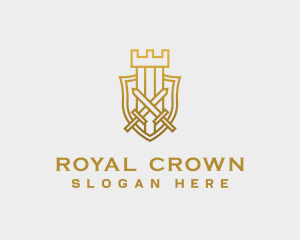 Kingdom Sword Shield logo design