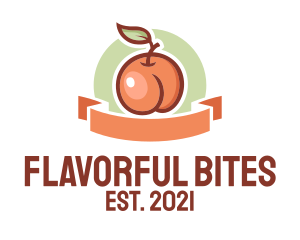 Peach Fruit Market  logo design