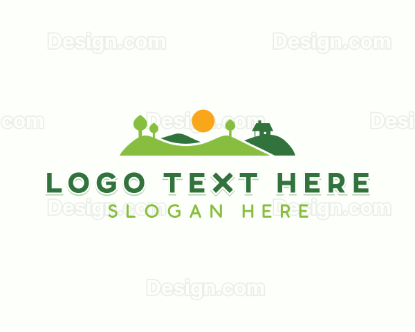 Landscaper Garden Lawn Logo