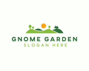 Landscaper Garden Lawn logo design