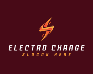 Lightning Electricity Thunder  logo design