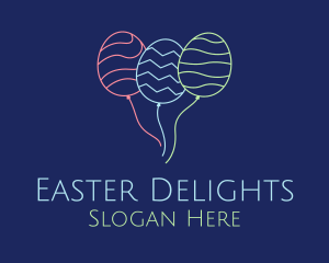 Easter Egg Balloons  logo