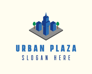 3D Urban City  logo design