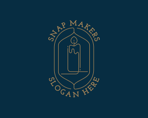 Artisanal Candle Decor logo design