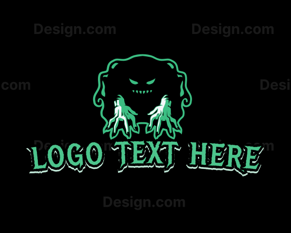 Scary Monster Beast Logo