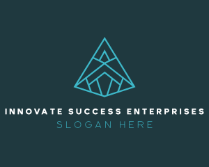 Pyramid Firm Enterprise logo design