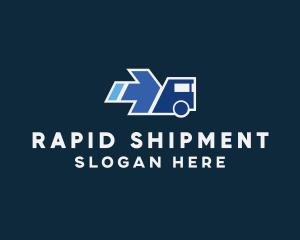 Logistics Arrow Trucking logo design