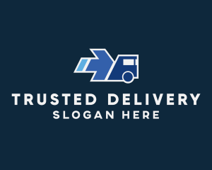 Logistics Arrow Trucking logo design