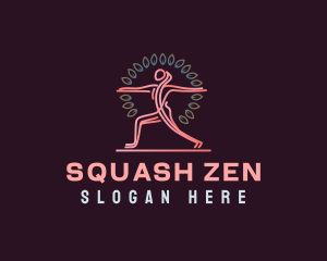 Yoga Wellness Exercise logo design