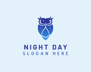 Night Owl Bird logo design