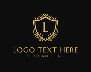 Name - Luxury Classy Shield logo design