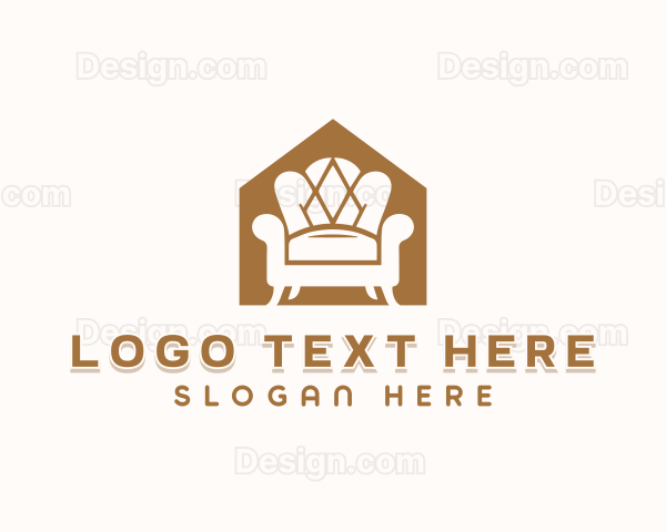 Home Decor Sofa Furniture Logo