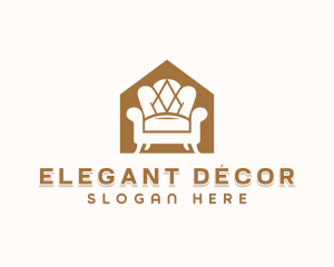 Home Decor Sofa Furniture logo design