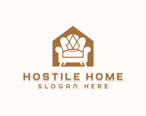 Home Decor Sofa Furniture logo design