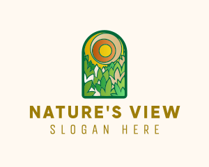 Nature Plants Arch logo design