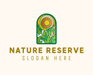 Nature Plants Arch logo design