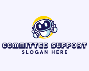 Robot Support Technology logo design