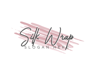 Makeup Beauty Wordmark logo design