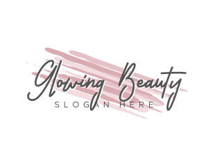 Makeup Beauty Wordmark logo