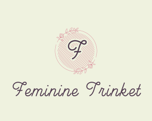 Floral Feminine Brand logo design