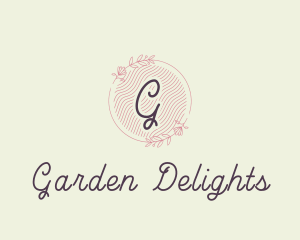 Floral Feminine Brand logo design