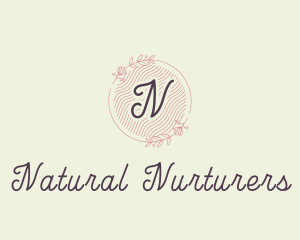 Floral Feminine Brand logo design