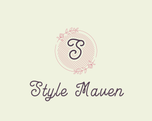 Floral Feminine Brand logo design