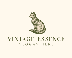 Vintage Cat Grooming logo