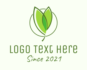 Organic Seedling Plant  logo