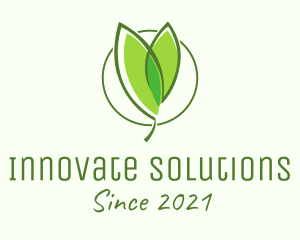 Organic Seedling Plant  logo