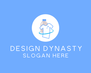 Shirt Laundry Detergent logo design