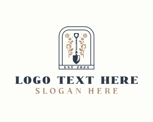 Shovel Floral Garden logo