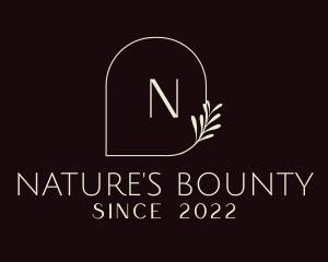 Natural Frame Decor logo design