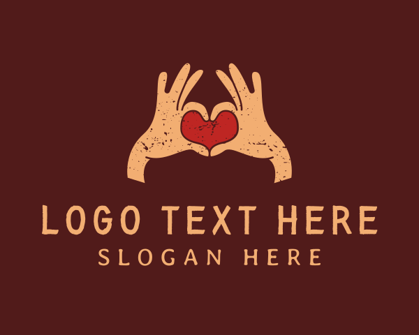 Hand Gesture logo example 4