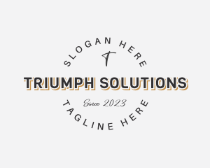 Round Boutique Brand Logo