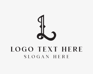 Elegant Luxury Business Letter L logo