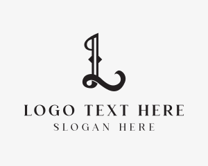 Elegant Luxury Business Letter L Logo