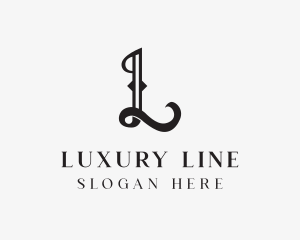 Elegant Luxury Business Letter L logo design