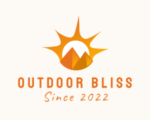 Sun Mountain Outdoor  logo design