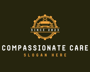 Car Care Gear Mechanic logo design